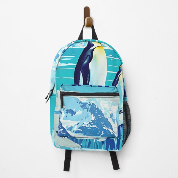 Item preview, Antarctica Emperor Penguins Poster designed and sold by FestivityFinds.