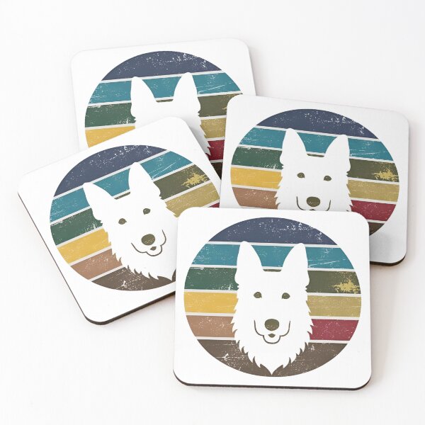 Item preview, German Shepherd Vintage Sunset Silhouette | Retro GSD Dog Lover Gift designed and sold by Fredster1966.