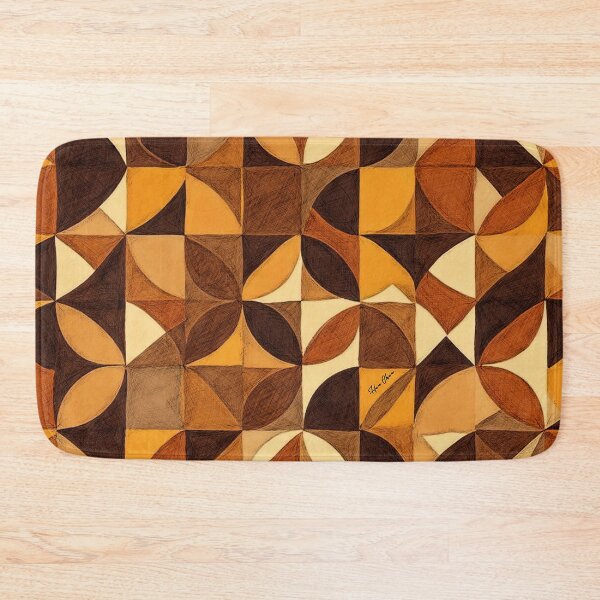 Item preview, Geo: Mid-Century Modern Pattern designed and sold by Hen-C-Art.