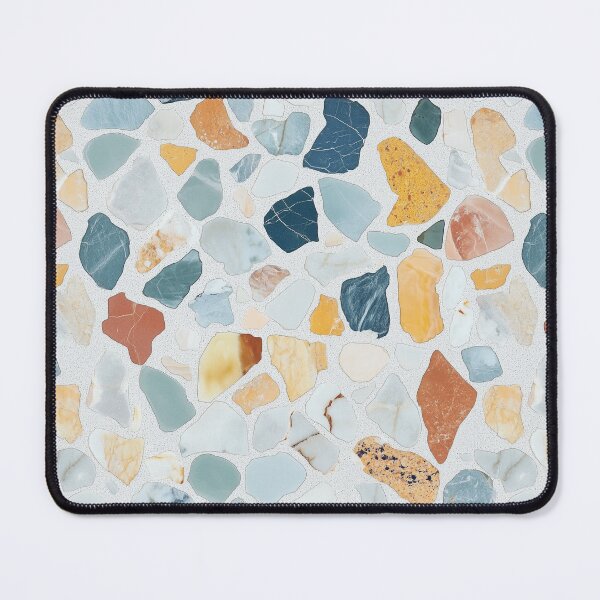 Item preview, Modern Terrazzo Seamless Pattern | Colorful Abstract Stone Texture Design for Stickers, Home Decor & Apparel designed and sold by pmakesArt.