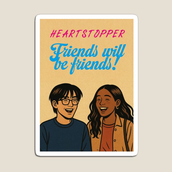 Aperçu de l'œuvre Heartstopper, Tao et Elle, séries Netflix créée et vendue par Mauswohn.