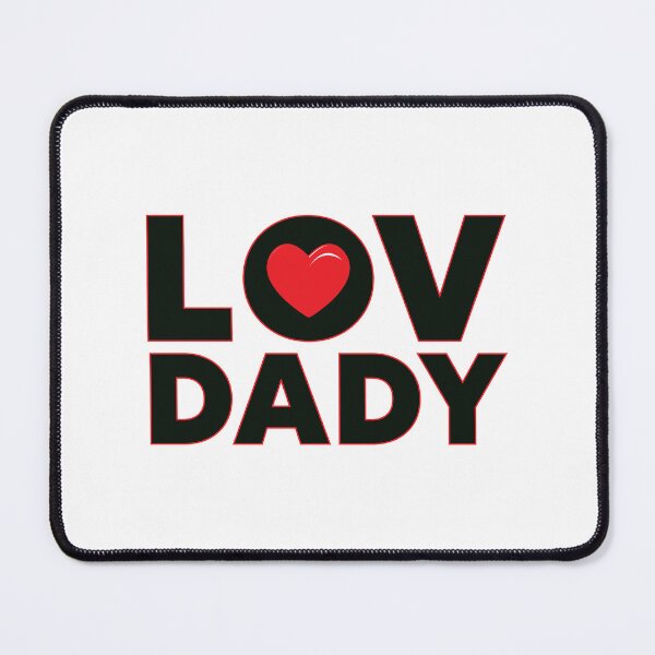 Item preview, Lov ❤️ Dady | Minimal Red Heart Father's Day Design designed and sold by Combat Skies.