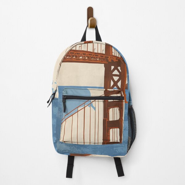 Item preview, Golden Gate Bridge San Francisco Travel Poster designed and sold by FestivityFinds.