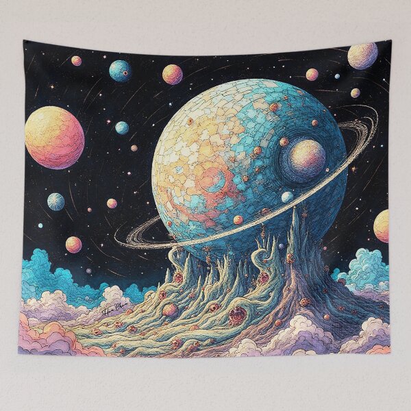 Item preview, Celestial Ascent designed and sold by Hen-C-Art.