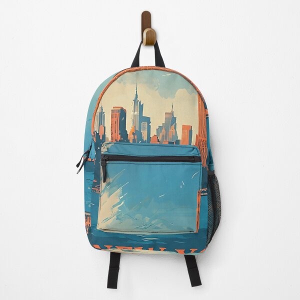 Item preview, Póster icónico del horizonte de la ciudad de Nueva York designed and sold by FestivityFinds.