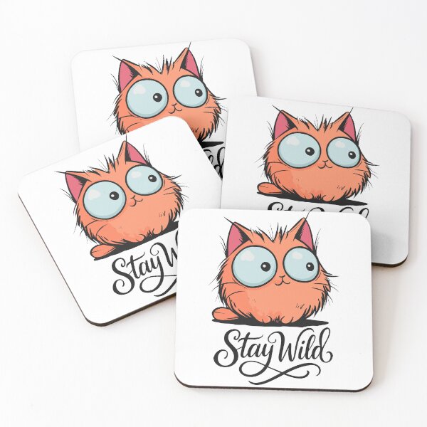 Item preview, Stay Wild Kitty designed and sold by aipolohu.