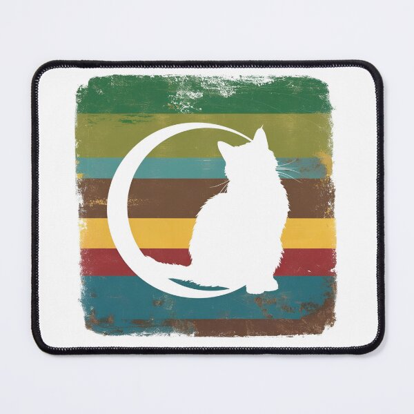 Item preview, Ragdoll Cat Vintage Sunset Silhouette | Retro Ragdoll Cat Lover Gift designed and sold by Fredster1966.