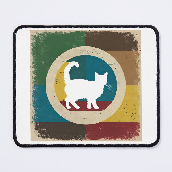 Item preview, Ragdoll Cat Retro Sunset Silhouette | Vintage Ragdoll Cat Lover Gift designed and sold by Fredster1966.
