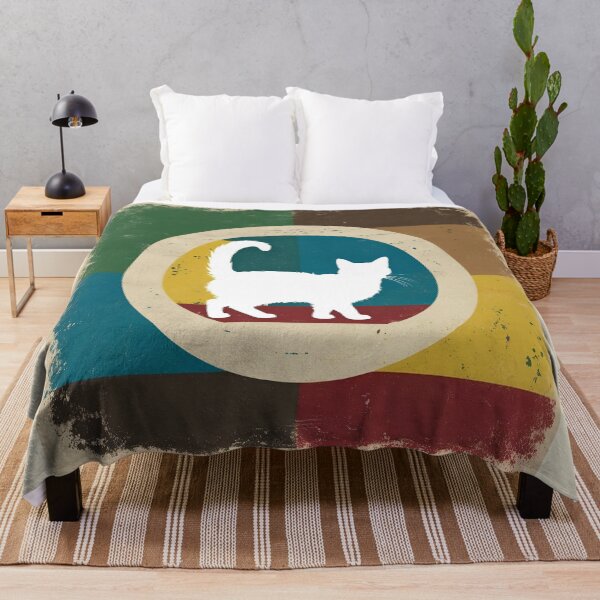 Item preview, Ragdoll Cat Retro Sunset Silhouette | Vintage Ragdoll Cat Lover Gift designed and sold by Fredster1966.