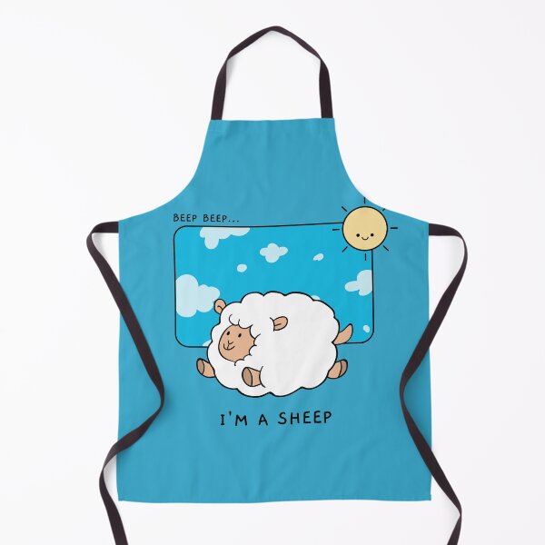 Item preview, BEEP BEEP! I'm a sheep. Goofy, weird and fun artwork by wonkydoodlein. Funny cat t-shirt. designed and sold by wonkydoodleink.