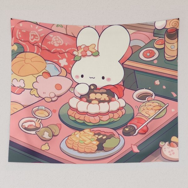 Item preview, Cute Japanese Feast designed and sold by jinwooo.