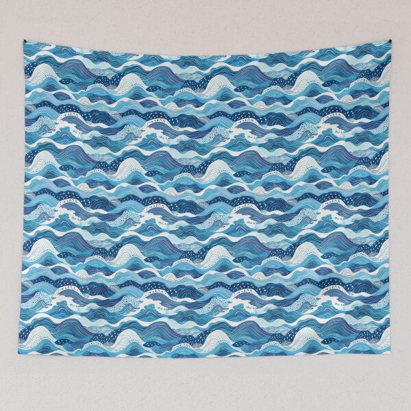 Item preview, Boho Ocean Waves designed and sold by choisanezine.
