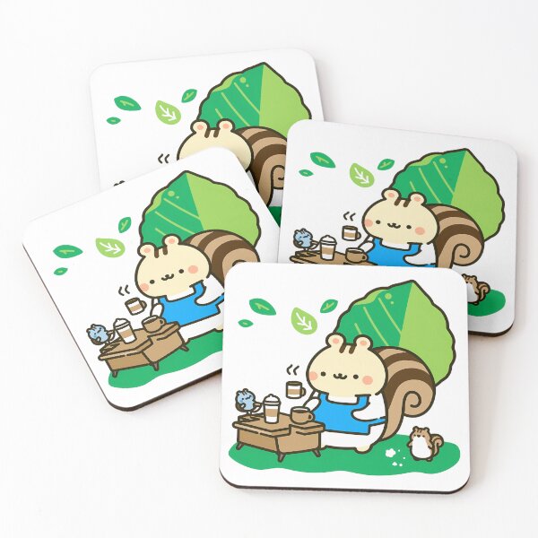 Item preview, Barista Squirrel designed and sold by Elinotes.