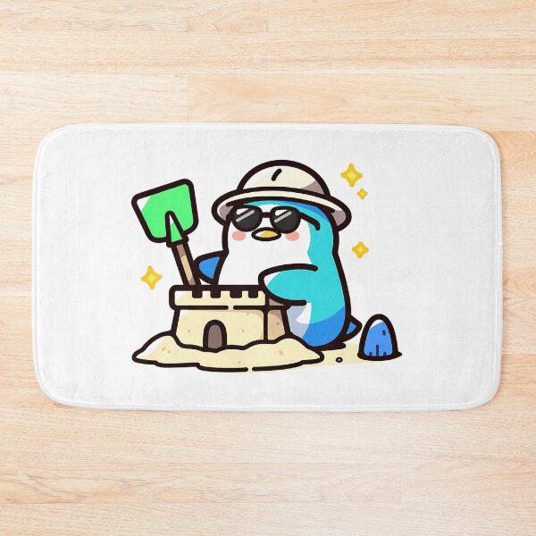 Item preview, A Penguin Building a Sandcastle designed and sold by Elinotes.