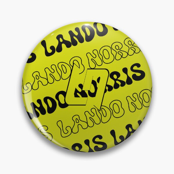 Item preview, Lando Norris LN yellow black helmet color inspired pattern  designed and sold by Pink Polar F1.