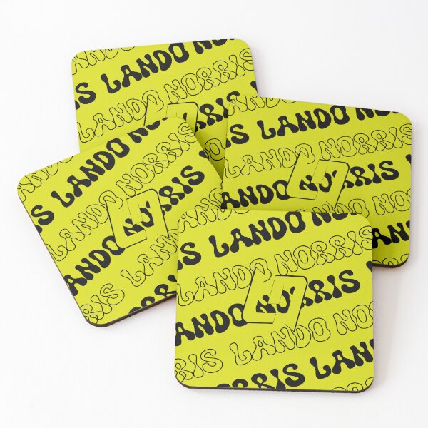 Item preview, Lando Norris LN yellow black helmet color inspired pattern  designed and sold by Pink Polar F1.