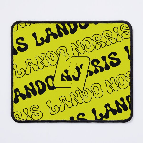 Item preview, Lando Norris LN yellow black helmet color inspired pattern designed and sold by Pink Polar F1.
