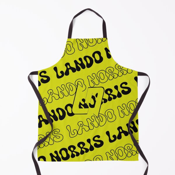 Item preview, Lando Norris LN yellow black helmet color inspired pattern  designed and sold by Pink Polar F1.