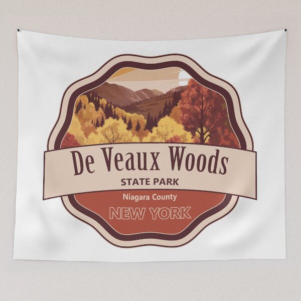 Aperçu de l'œuvre Parc d'État de De Veaux Woods, Niagara, comté de Niagara, New York créée et vendue par Wanderful-roads.