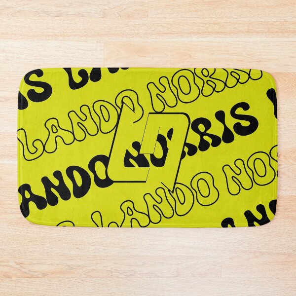 Item preview, Lando Norris LN yellow black helmet color inspired pattern  designed and sold by Pink Polar F1.