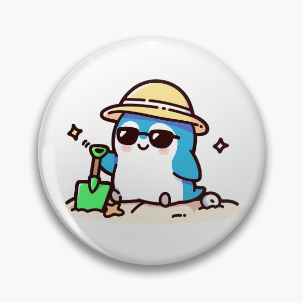 Item preview, A Penguin Building a Sandcastle designed and sold by Elinotes.