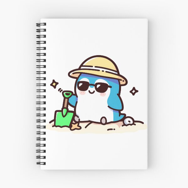 Item preview, A Penguin Building a Sandcastle designed and sold by Elinotes.
