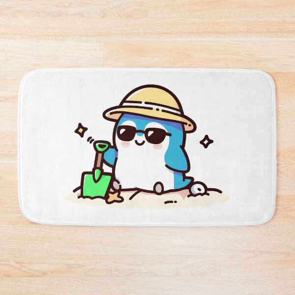 Item preview, A Penguin Building a Sandcastle designed and sold by Elinotes.