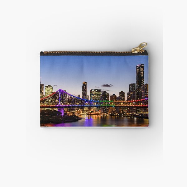 Item preview, Brisbane Story Bridge Illuminated at Dusk designed and sold by Aure50.