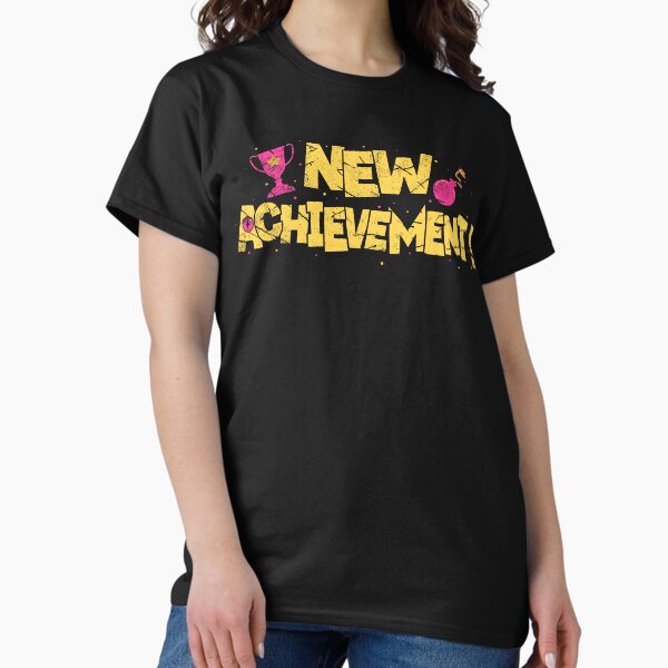 Vista previa del artículo con la obra «Camiseta de dos caras con colores cómodos "New Achievement", camiseta de Carl de Dungeon Crawler, camiseta de ciencia ficción para amantes de los libros, ropa para amantes de los libros», diseñado y vendido por RobertRaniman.
