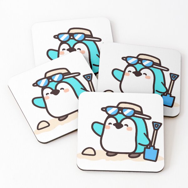 Item preview, A Penguin Playing at the Beach designed and sold by Elinotes.