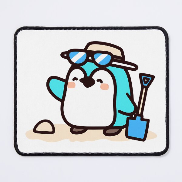 Item preview, A Penguin Playing at the Beach designed and sold by Elinotes.