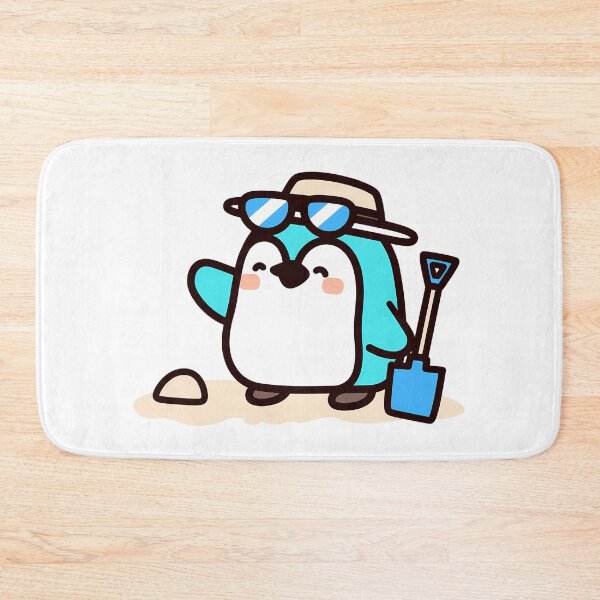 Item preview, A Penguin Playing at the Beach designed and sold by Elinotes.