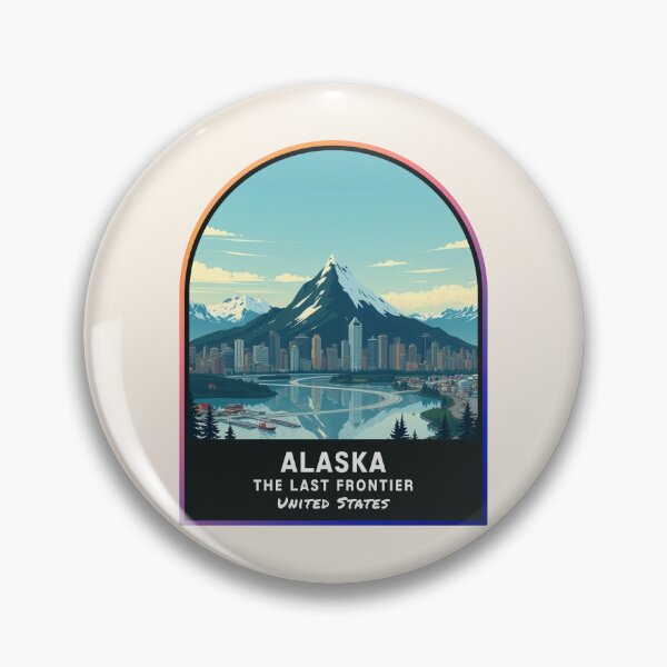 Artikelvorschau, Alaska (AK), Bundesstaat der Vereinigten Staaten von Amerika entworfen und verkauft von PinkandP.