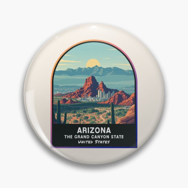 Artikelvorschau, Arizona (AZ), Bundesstaat der Vereinigten Staaten von Amerika entworfen und verkauft von PinkandP.