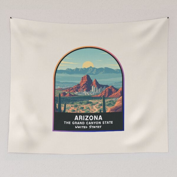 Artikelvorschau, Arizona (AZ), Bundesstaat der Vereinigten Staaten von Amerika entworfen und verkauft von PinkandP.