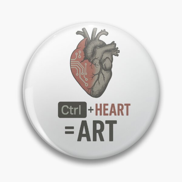 Item preview, Ctrl + Heart = Art | Tech Love Circuit Heart Design designed and sold by DJCApparel.
