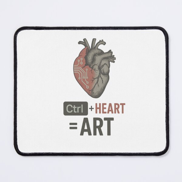 Item preview, Ctrl + Heart = Art | Tech Love Circuit Heart Design designed and sold by DJCApparel.