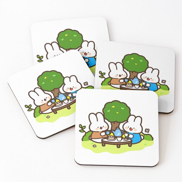 Item preview, Spring Picnic with a Bunny designed and sold by Elinotes.
