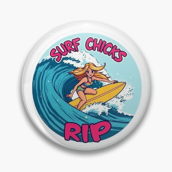 Item preview, Surf Chicks Rip designed and sold by JackFreestone.