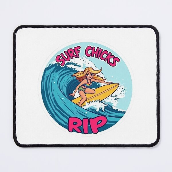 Item preview, Surf Chicks Rip designed and sold by JackFreestone.