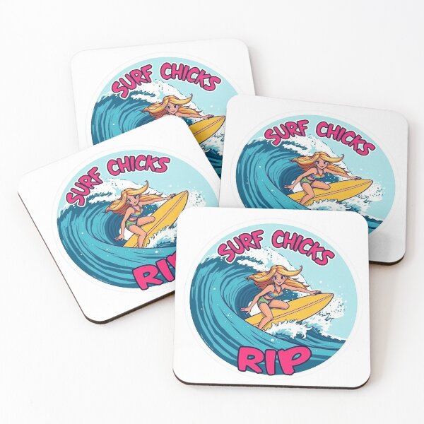 Item preview, Surf Chicks Rip designed and sold by JackFreestone.