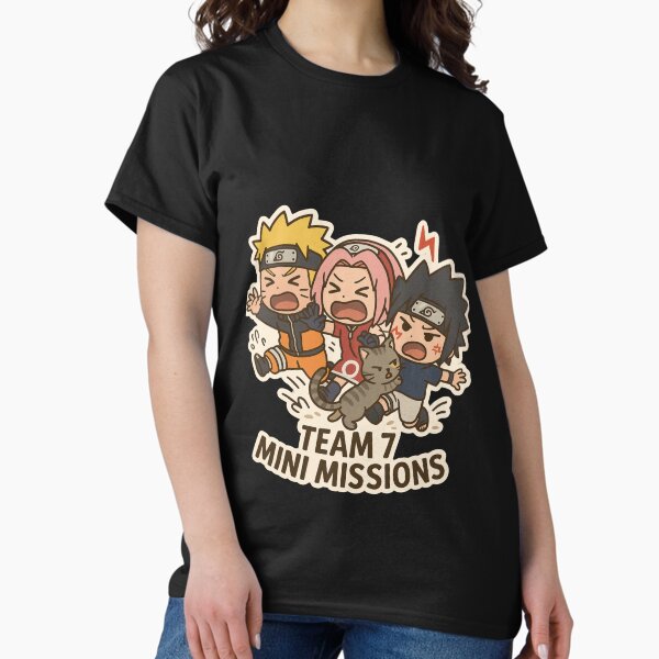 Item preview, Funny Team 7 Fail – Chibi Naruto, Sakura & Sasuke designed and sold by ColorSplash123.