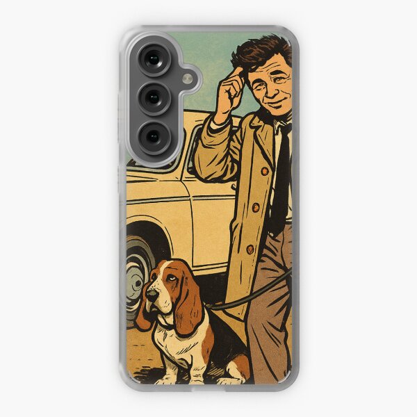 Aperçu de l'œuvre Inspecteur Columbo, série rétro créée et vendue par Mauswohn.