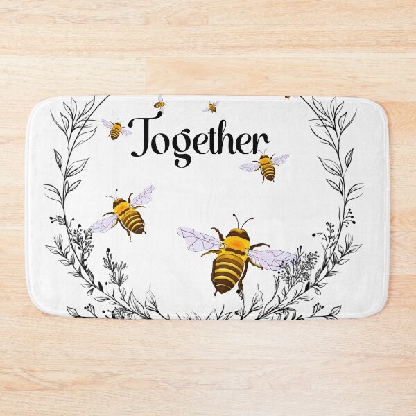 Item preview, Bee Together Floral Wreath 1 designed and sold by AnTartstudios.