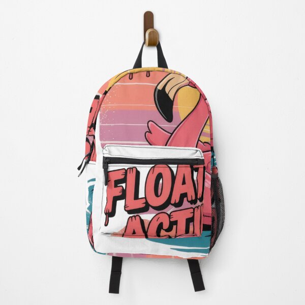 Item preview, Float Mode Activated – Retro Flamingo Pool Art designed and sold by EpicMediaShop.