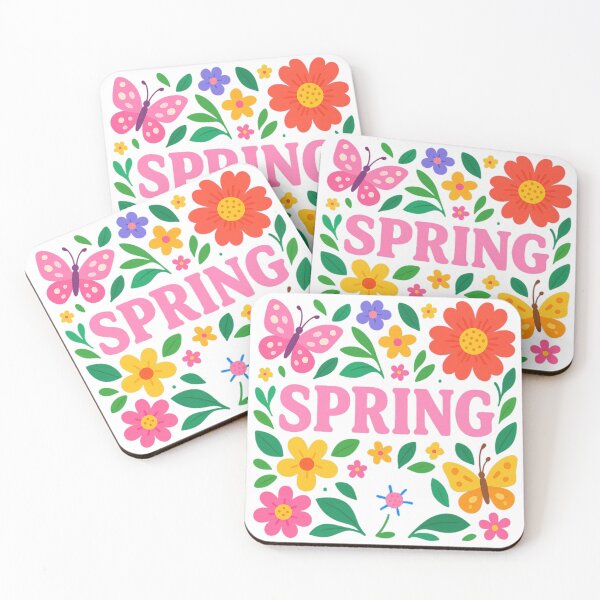 Item preview, Springtime Joy – Cute Animals and Blooming Flowers Illustration designed and sold by B-M-Store.