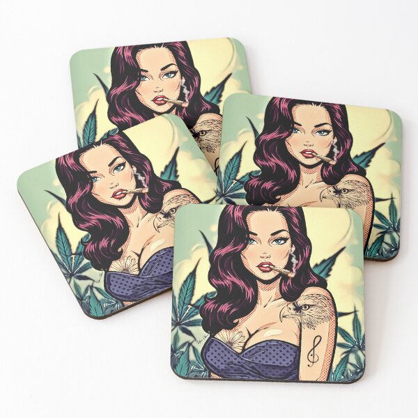 Item preview, Vintage Leaf Lady designed and sold by Hen-C-Art.