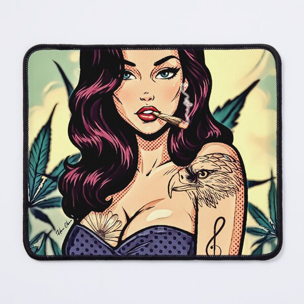 Item preview, Vintage Leaf Lady designed and sold by Hen-C-Art.