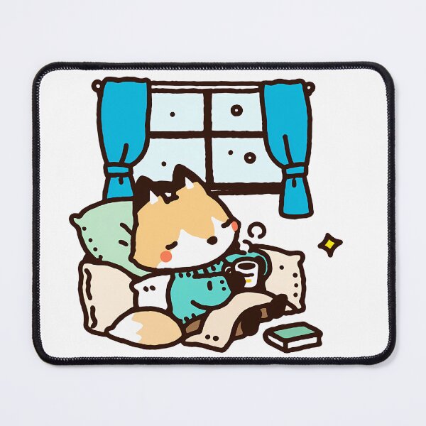 Item preview, A Fox Relaxing at Home designed and sold by Elinotes.