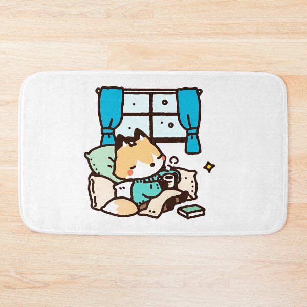 Item preview, A Fox Relaxing at Home designed and sold by Elinotes.